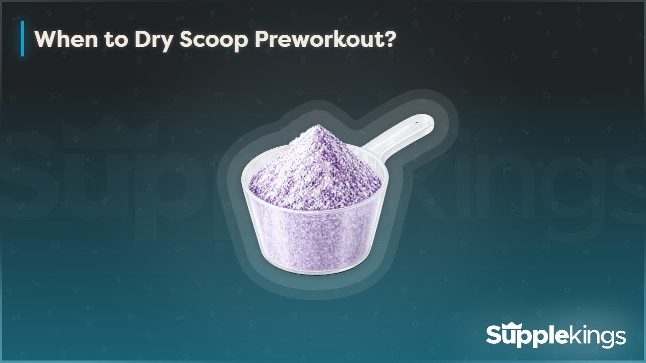 When to dry scoop preworkout?